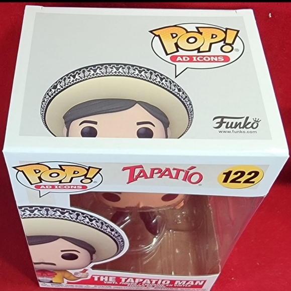 The Tapatio man # 122 funko (nib) Brand tapatio salsa picante hot sauce pop icon - Picture 4 of 7